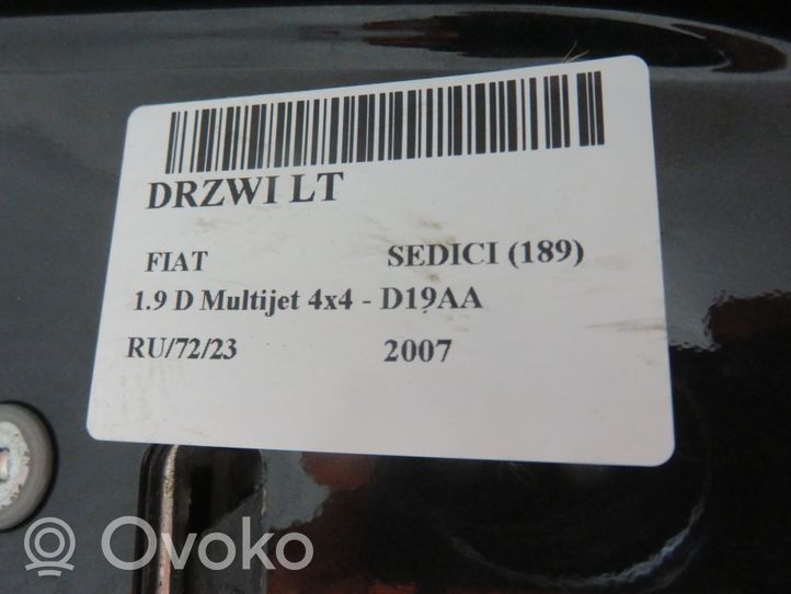 Fiat Sedici Drzwi tylne 