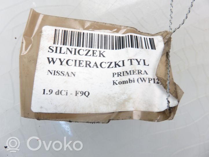 Nissan Primera Takalasinpyyhkimen moottori 53017412