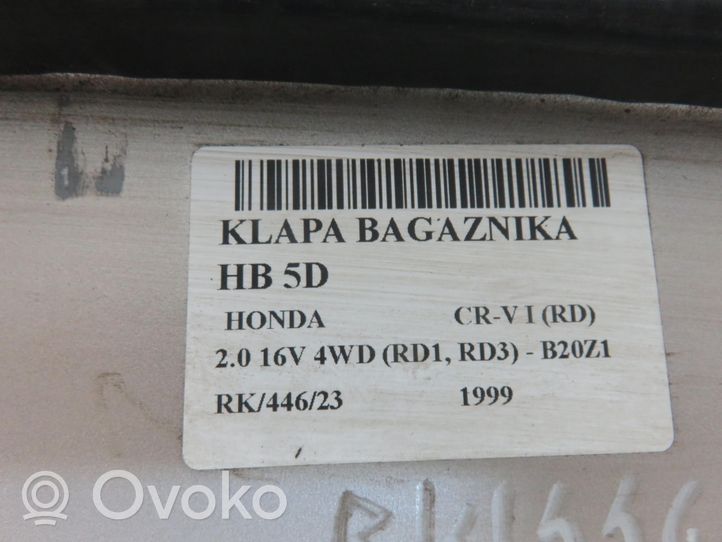 Honda CR-V Tylna klapa bagażnika 