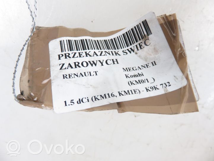 Renault Megane II Przekaźnik / Modul układu ogrzewania wstępnego 