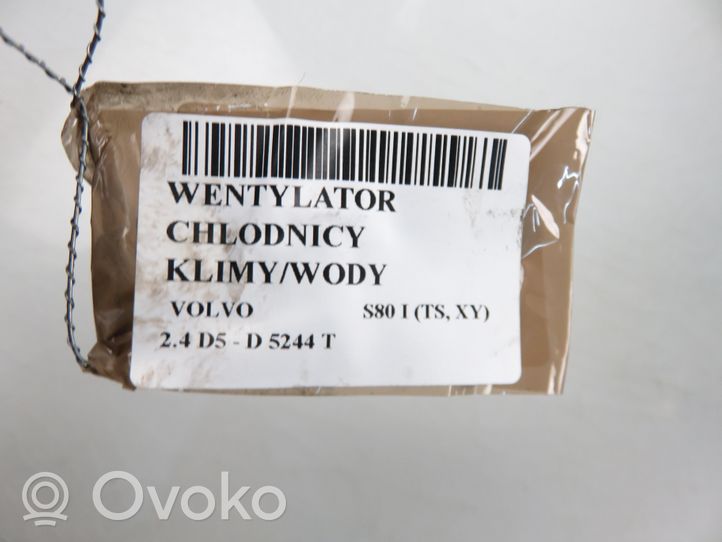 Volvo S80 Wentylator / Komplet 0130303909