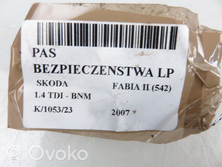 Skoda Fabia Mk2 (5J) Pas bezpieczeństwa fotela przedniego 