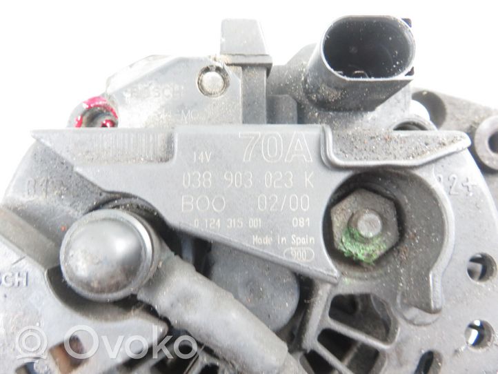 Seat Cordoba (6K) Generatore/alternatore 0124315001