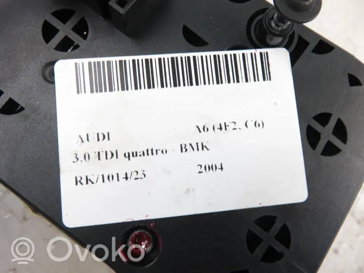 Audi A6 S6 C6 4F Centrinės konsolės valdymo blokas 4F0910609