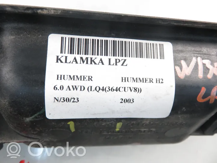 Hummer H2 Klamka zewnętrzna drzwi przednich 