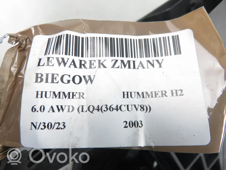 Hummer H2 Lewarek zmiany biegów / górny 