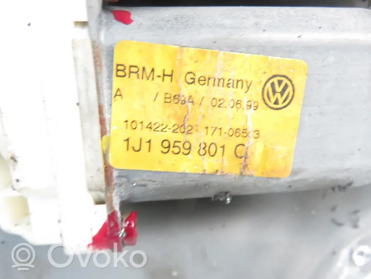 Volkswagen Golf IV Priekinio el. lango pakėlimo mechanizmo komplektas 1J4837755E