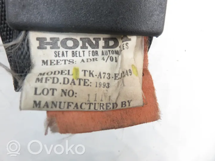 Honda CRX Cintura di sicurezza anteriore 