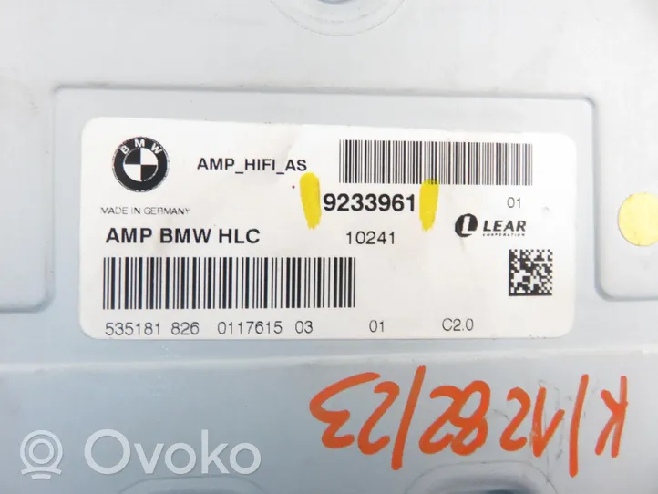 BMW X1 E84 Wzmacniacz audio 