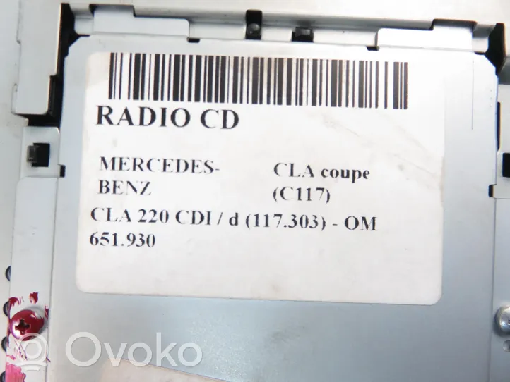Mercedes-Benz CLA C117 X117 W117 Unité principale radio / CD / DVD / GPS 