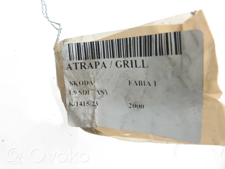 Skoda Fabia Mk1 (6Y) Atrapa chłodnicy / Grill 