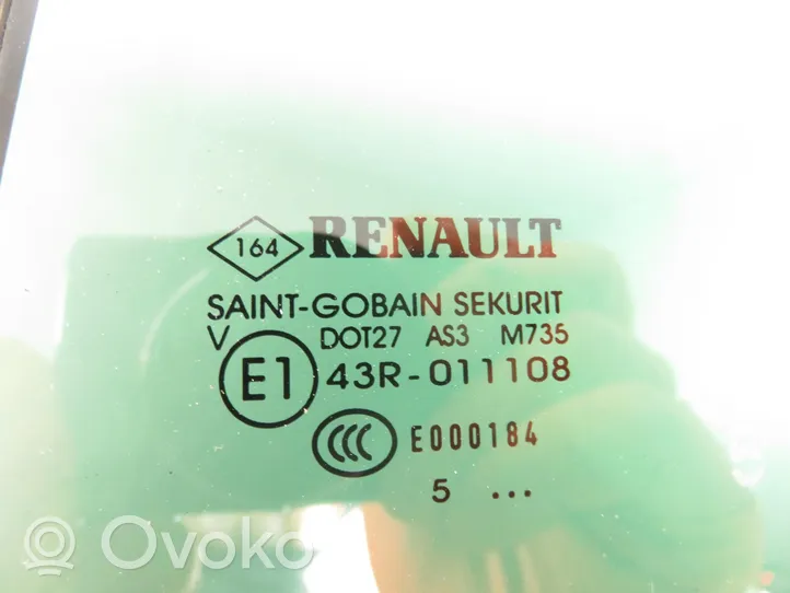 Renault Espace V (RFC) Заднее боковое стекло кузова 822214169R