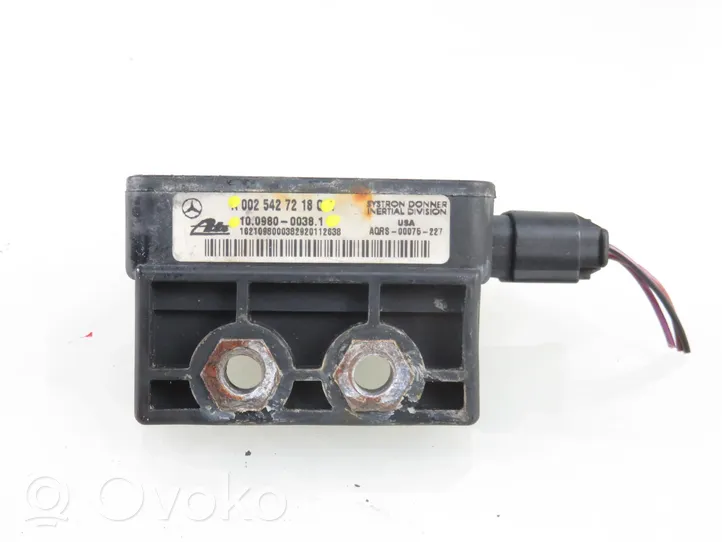 Mercedes-Benz C AMG W203 Sensor ESP de aceleración de frecuencia del intermitente 10098000381