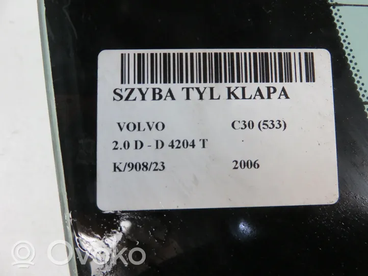 Volvo C30 Takaluukun/tavaratilan kansi 