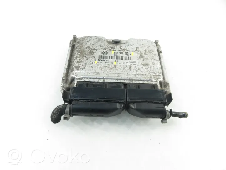 Volkswagen Bora Calculateur moteur ECU 0281010112