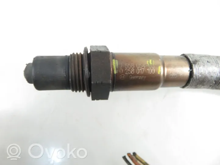 BMW 3 E92 E93 Sensore della sonda Lambda 0258017100