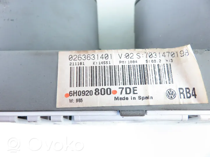 Seat Arosa Tachimetro (quadro strumenti) 