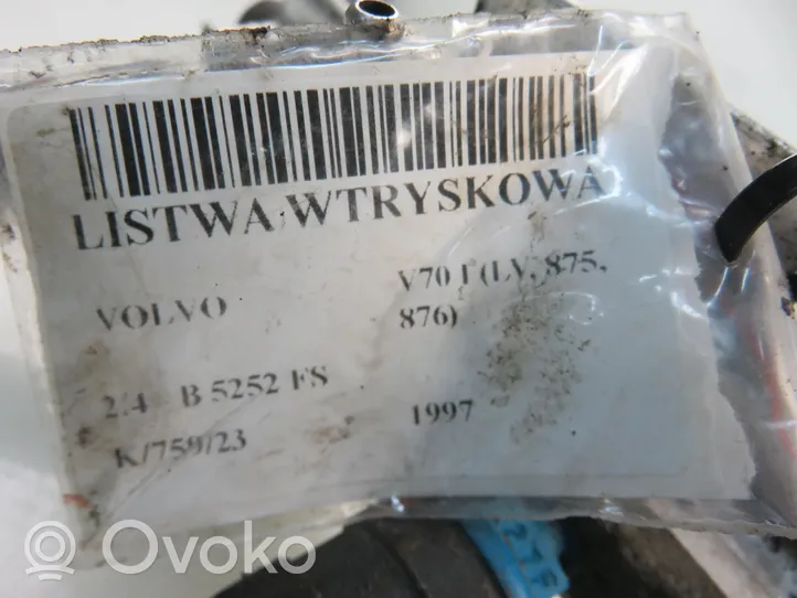 Volvo S70  V70  V70 XC Listwa wtryskowa 0280160554