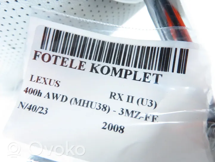 Lexus RX 300 Fotele / Kanapa / Komplet 