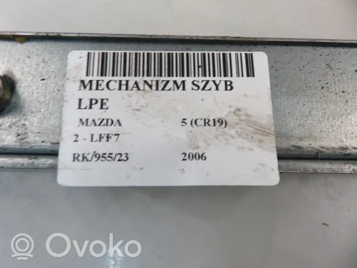 Mazda 5 Elektryczny podnośnik szyby drzwi przednich 