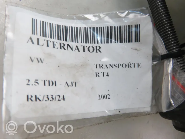 Volkswagen Transporter - Caravelle T4 Generatore/alternatore 0124325004