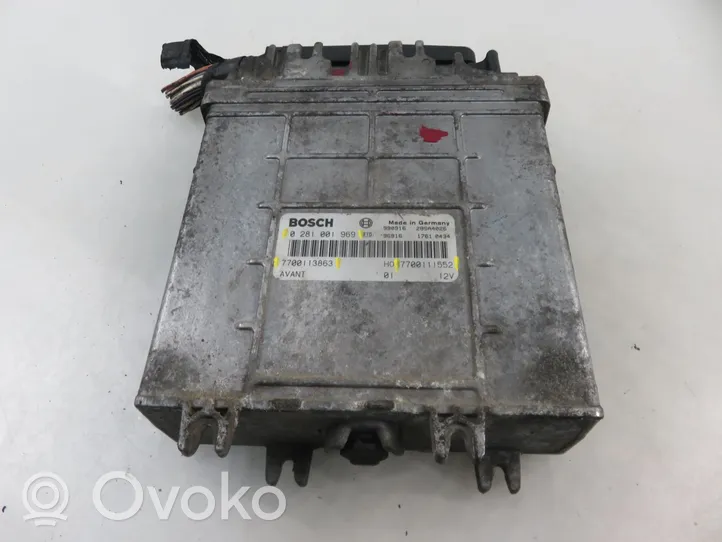 Renault Megane I Engine control unit/module 7700111552