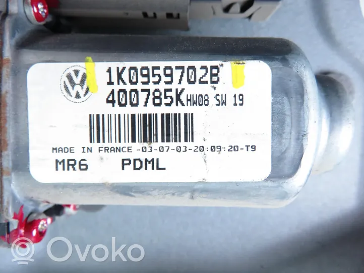 Volkswagen Touran I Elektryczny podnośnik szyby drzwi przednich 1T1837730R