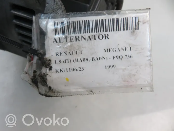 Renault Megane I Alternator 