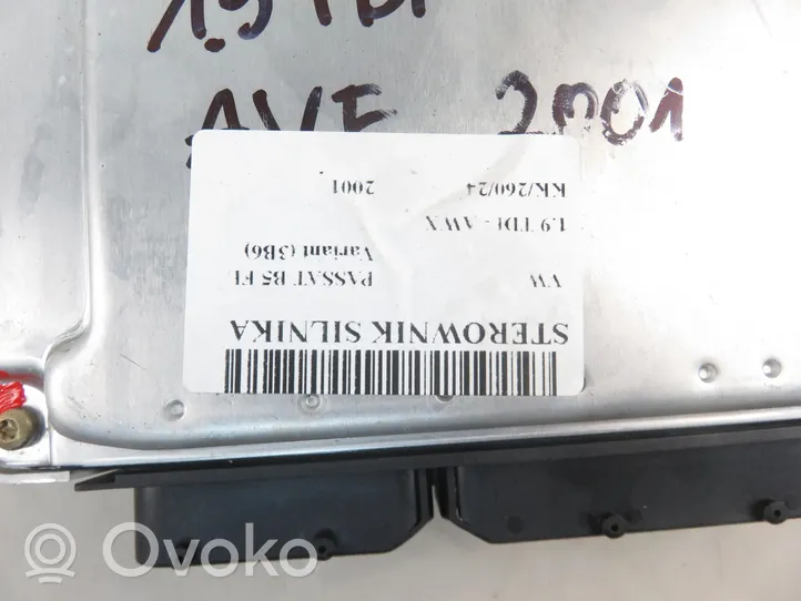 Volkswagen PASSAT B5.5 Sterownik / Moduł ECU 0281010704