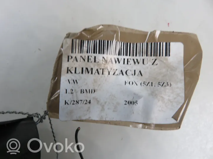 Volkswagen Fox Przełącznik / Włącznik nawiewu dmuchawy 