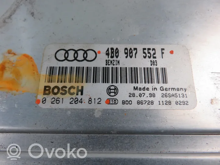 Audi A6 S6 C5 4B Moottorin ohjainlaite/moduuli 0261204812