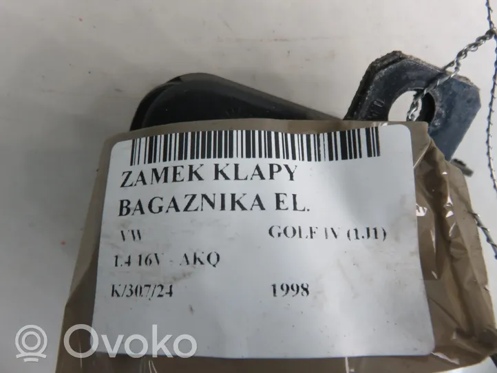 Volkswagen Golf IV Zamek klapy tylnej / bagażnika 