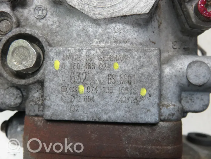 Volkswagen Transporter - Caravelle T4 Bomba de alta presión de inyección de combustible 0460485024
