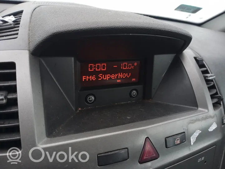 Opel Zafira B Radio/CD/DVD/GPS-pääyksikkö 13208194