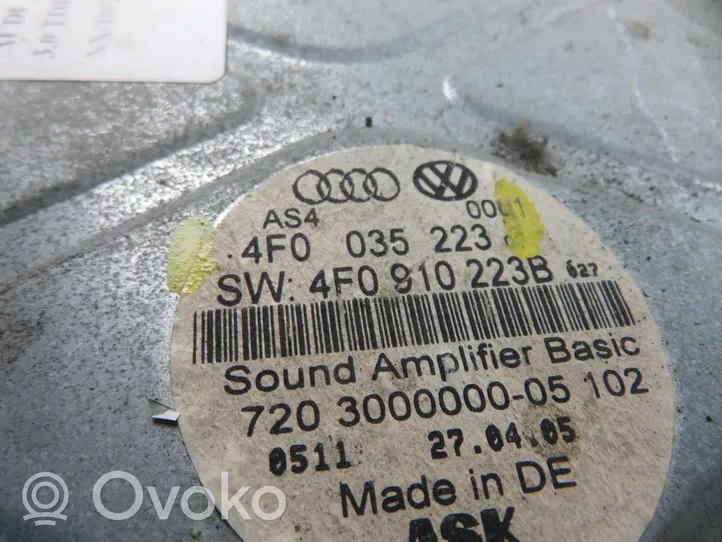 Audi A6 S6 C6 4F Skaņas pastiprinātājs 