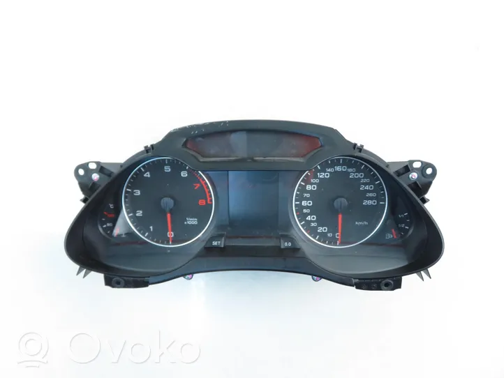 Audi A4 S4 B8 8K Tachimetro (quadro strumenti) 