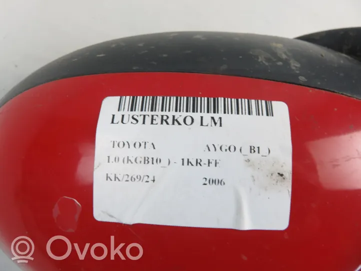 Toyota Aygo AB10 Manualne lusterko boczne drzwi przednich 