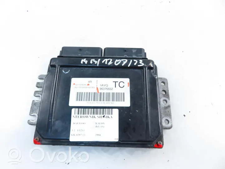 Daewoo Kalos Centralina/modulo del motore 96376652TC