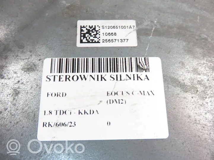 Ford Focus C-MAX Sterownik / Moduł ECU 5WS40303JT