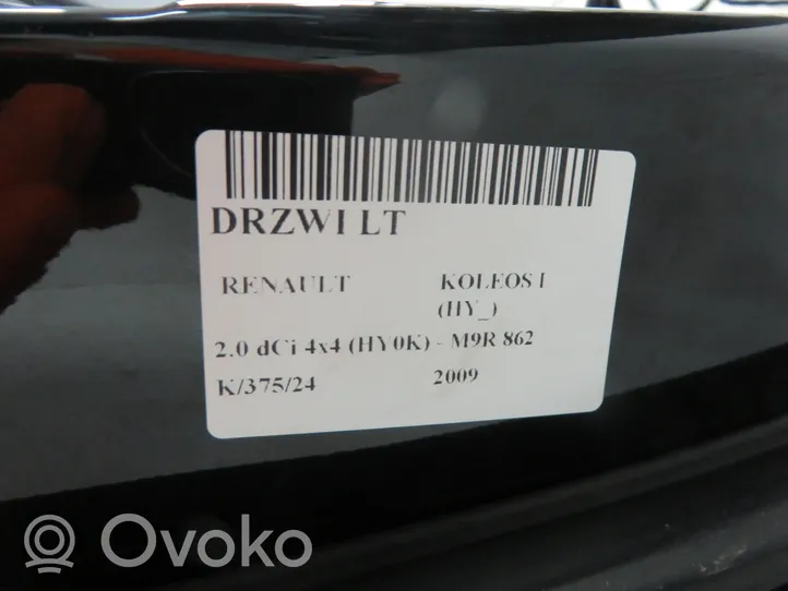 Renault Koleos I Drzwi tylne 