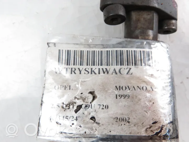 Opel Movano A Fuel injector 