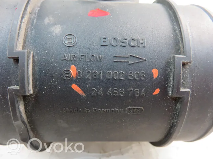 Saab 9-5 Измеритель потока воздуха 0281002605