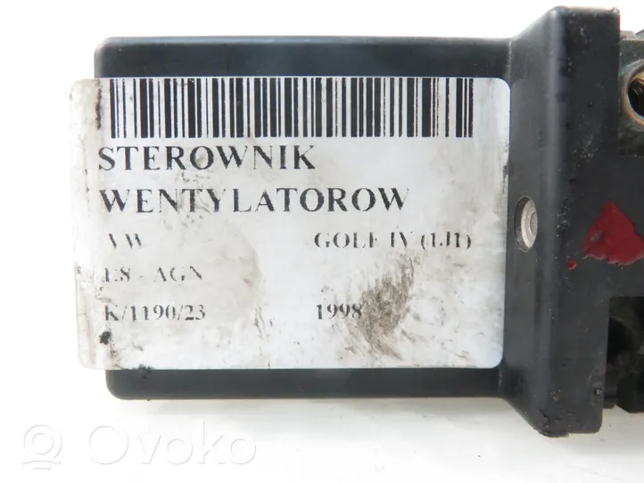 Volkswagen Golf IV Coolant fan relay 898884000