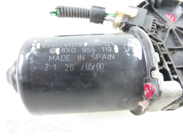 Volkswagen Polo III 6N 6N2 6NF Moteur d'essuie-glace 6X0955119