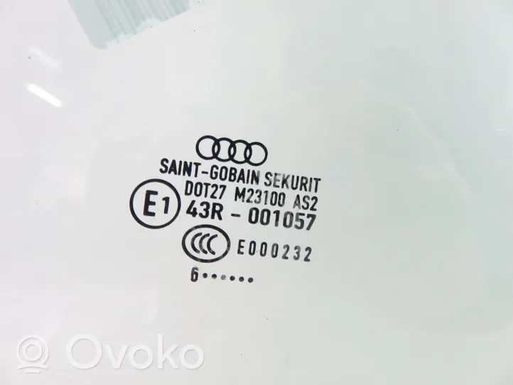 Audi A3 S3 8P Pagrindinis galinių durų stiklas 