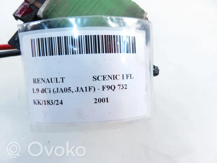 Renault Scenic I Pečiuko ventiliatoriaus reostatas (reustatas) 