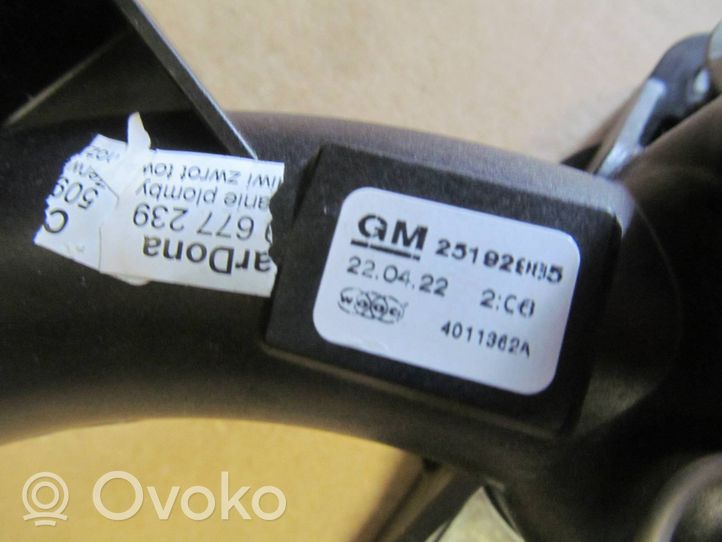 Opel Corsa E Boîtier de thermostat / thermostat 25192985