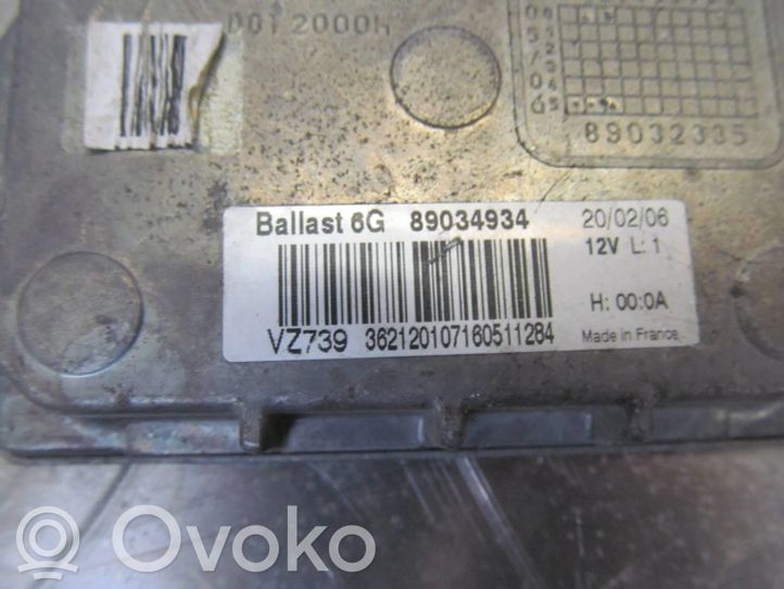 89034934 Renault Laguna III Module de ballast de phare Xenon, 58.82