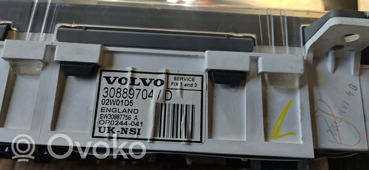 Volvo S40, V40 Nopeusmittari (mittaristo) 30889704