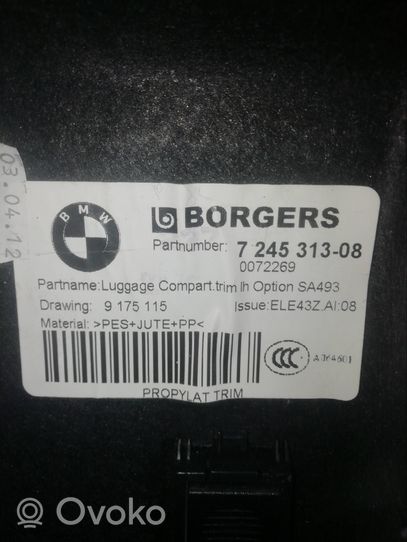 BMW X3 F25 Element schowka koła zapasowego 9175115